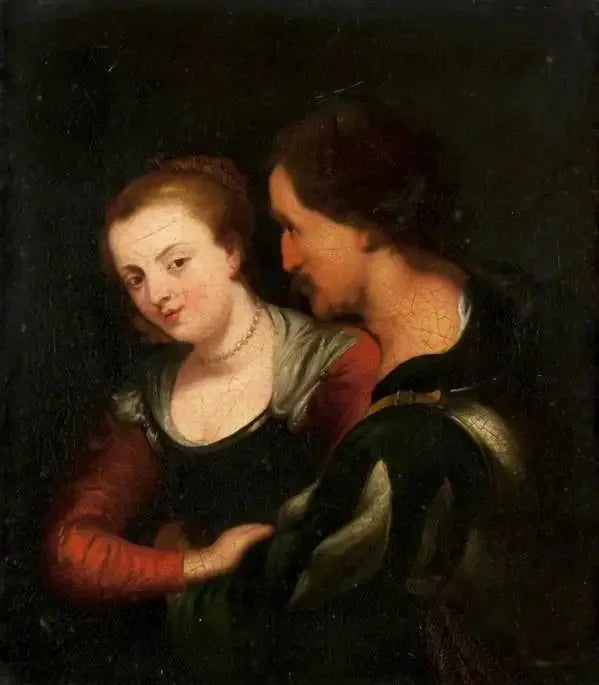 Een man en een meisje - Peter Paul Rubens