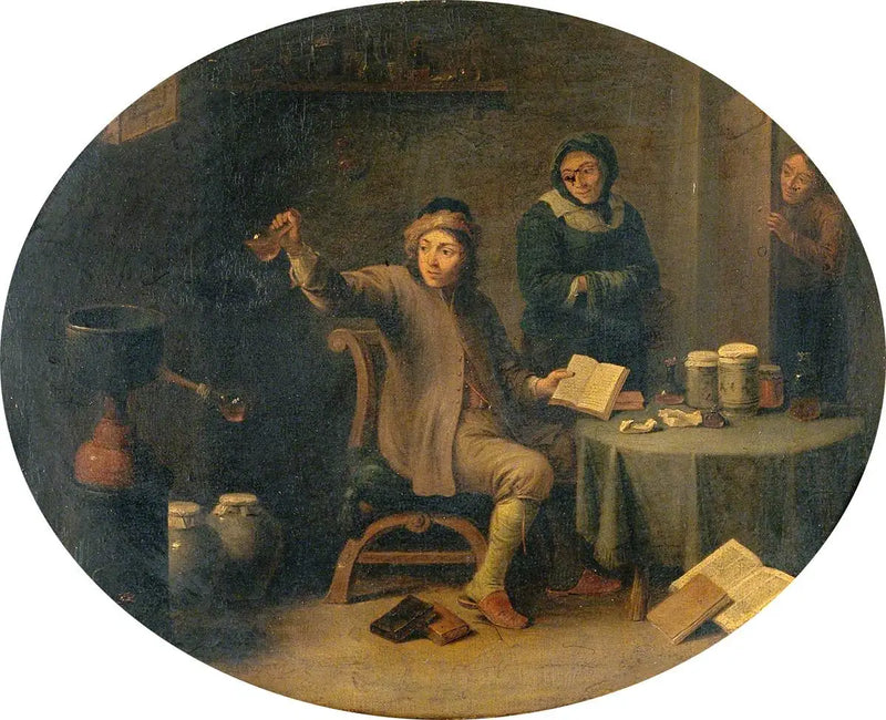 Een man die een urineflesje bekijkt - David Teniers de Jonge

Source:
Un homme examinant une fiole d'urine - David Teniers le Jeune