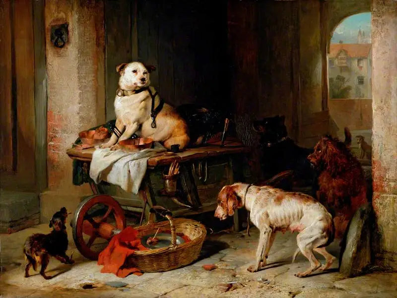 Een jachthond op kantoor - Edwin Henry Landseer

Source:
Un Jack au bureau - Edwin Henry Landseer