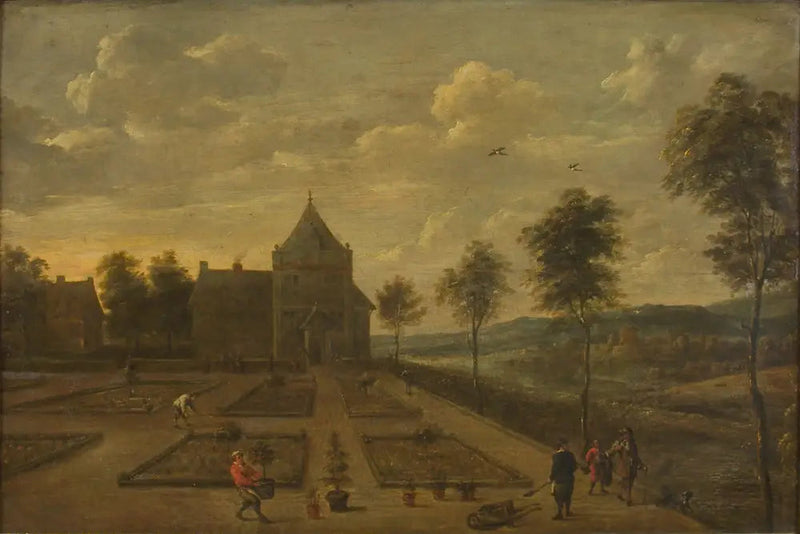 Een tuin voor een landhuis - David Teniers de Jonge

Source:
Un jardin devant une maison de campagne - David Teniers le Jeune