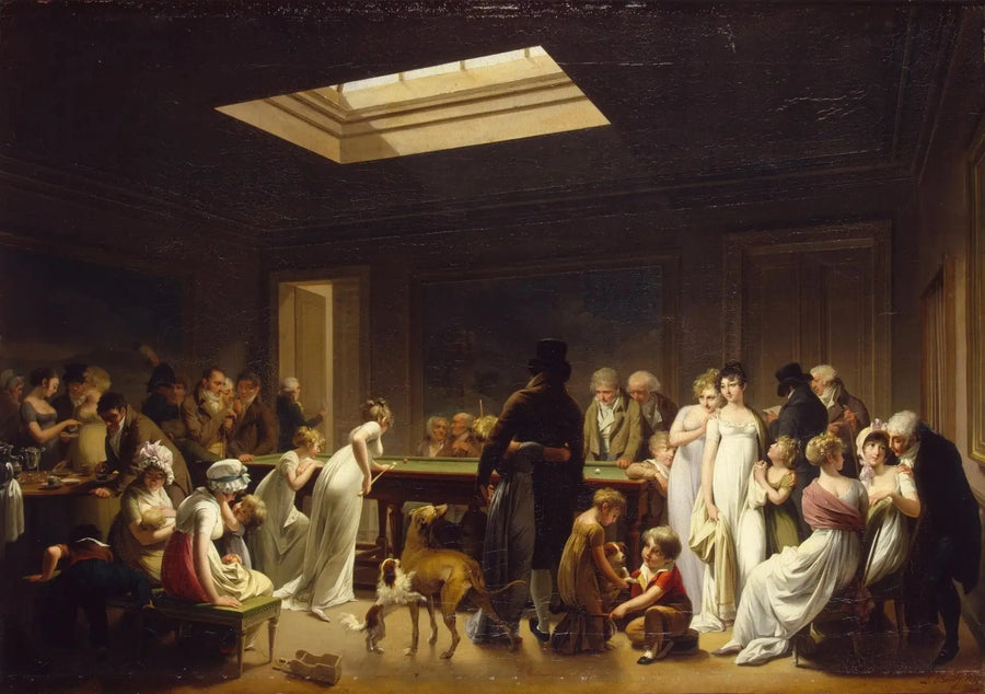 Een biljartspel - Louis-Leopold Boilly

Source:
Un jeu de billard - Louis-Léopold Boilly