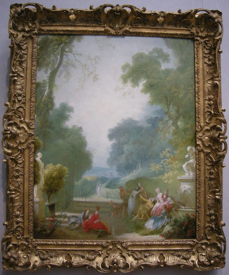 Een set warme hoezen - Jean-Honoré Fragonard