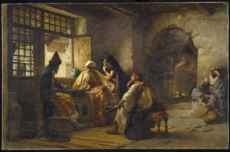 Een interessant spel - Frederick Arthur Bridgman

Source:
Un jeu intéressant - Frederick Arthur Bridgman