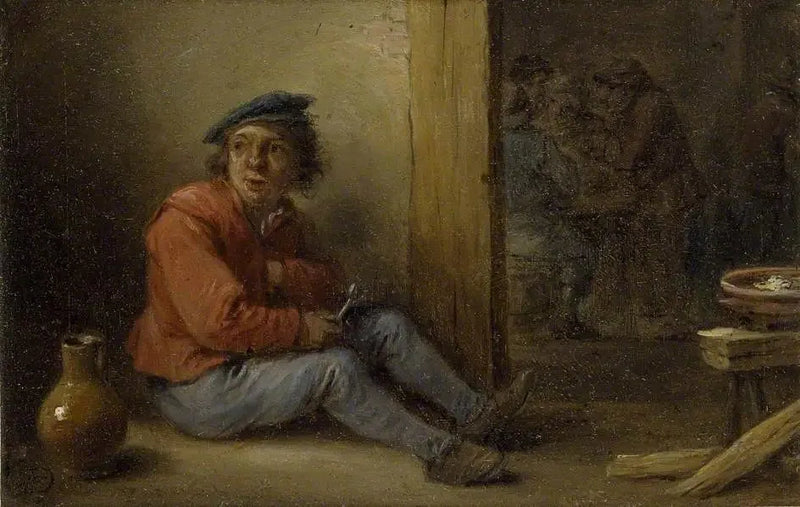 Een jonge boer zittend in een interieur - David Teniers de Jonge

Source:
Un jeune paysan assis dans un intérieur - David Teniers le Jeune