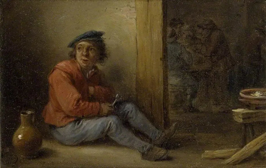Een jonge boer zittend in een interieur - David Teniers de Jonge

Source:
Un jeune paysan assis dans un intérieur - David Teniers le Jeune