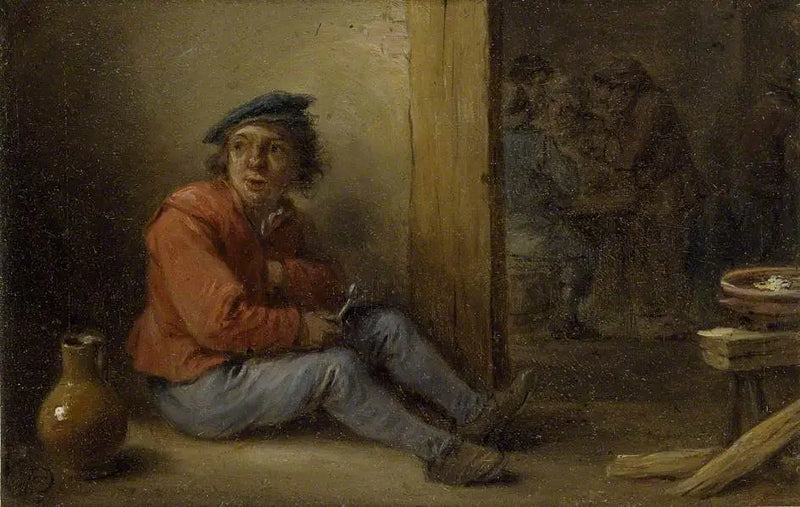 Een jonge boer zittend in een interieur - David Teniers de Jonge

Source:
Un jeune paysan assis dans un intérieur - David Teniers le Jeune