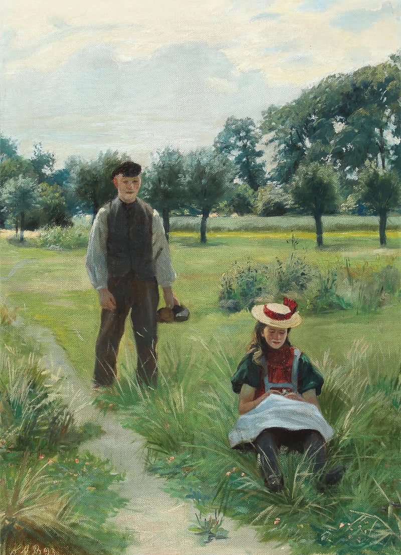 Een zomerdag met een jonge man en een vrouw. - H. A. Brendekilde

Source:
Un jour d'été avec un jeune homme et une femme. - H. A. Brendekilde