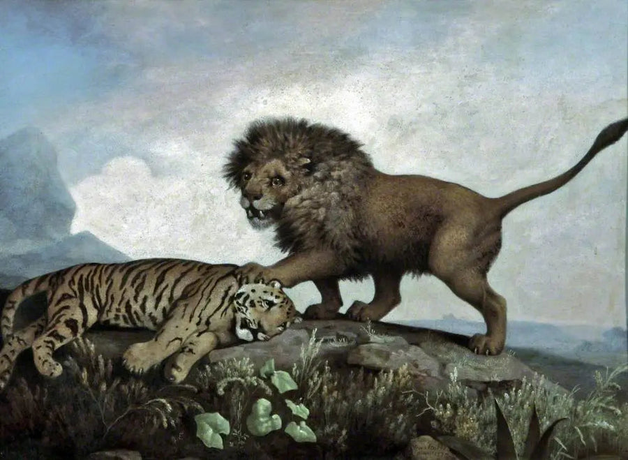 Een leeuw en een tijger - George Stubbs

Source:
Un lion et un tigre - George Stubbs