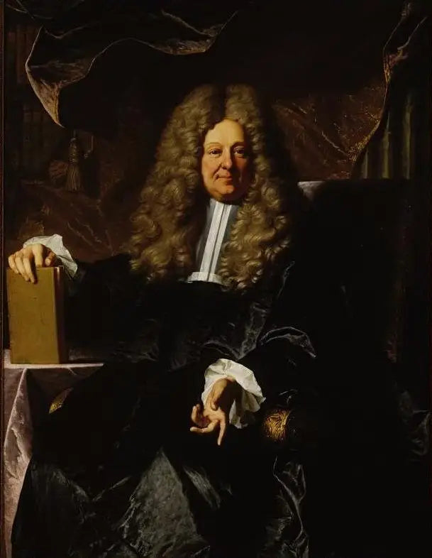 Een meester van verzoeken (André Pierre Hébert?) - Hyacinthe Rigaud