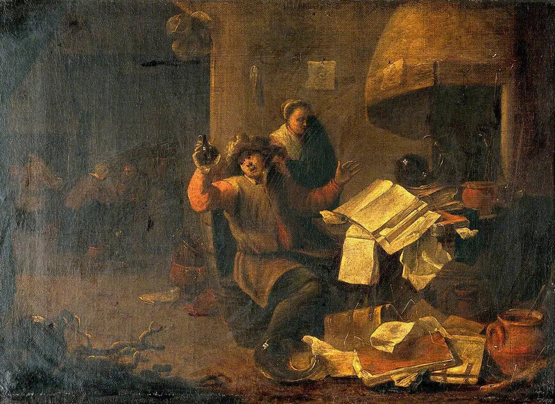Een arts-alchemist die een urineflesje onderzoekt - David Teniers de Jonge

Source:
Un médecin-alchimiste examinant une fiole d'urine - David Teniers le Jeune