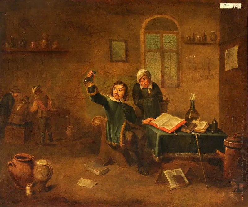 Een arts die een urinestick onderzoekt - David Teniers de Jonge

Source:
Un médecin examinant une fiole d'urine - David Teniers le Jeune