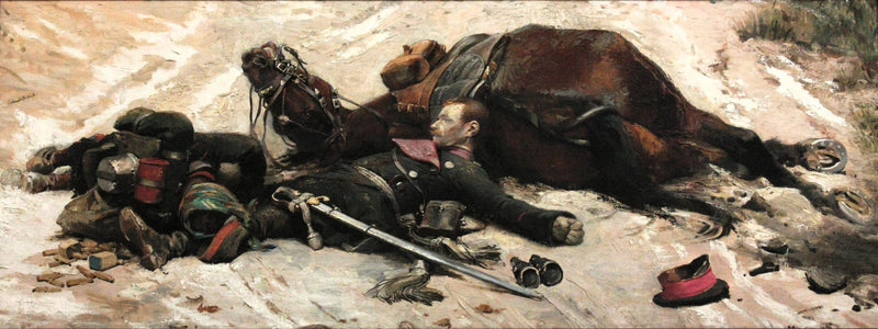 Een mobiel gedood - Édouard Detaille