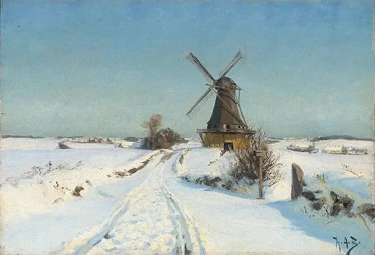 Een windmolen. - H. A. Brendekilde

Source:
Un moulin à vent. - H. A. Brendekilde