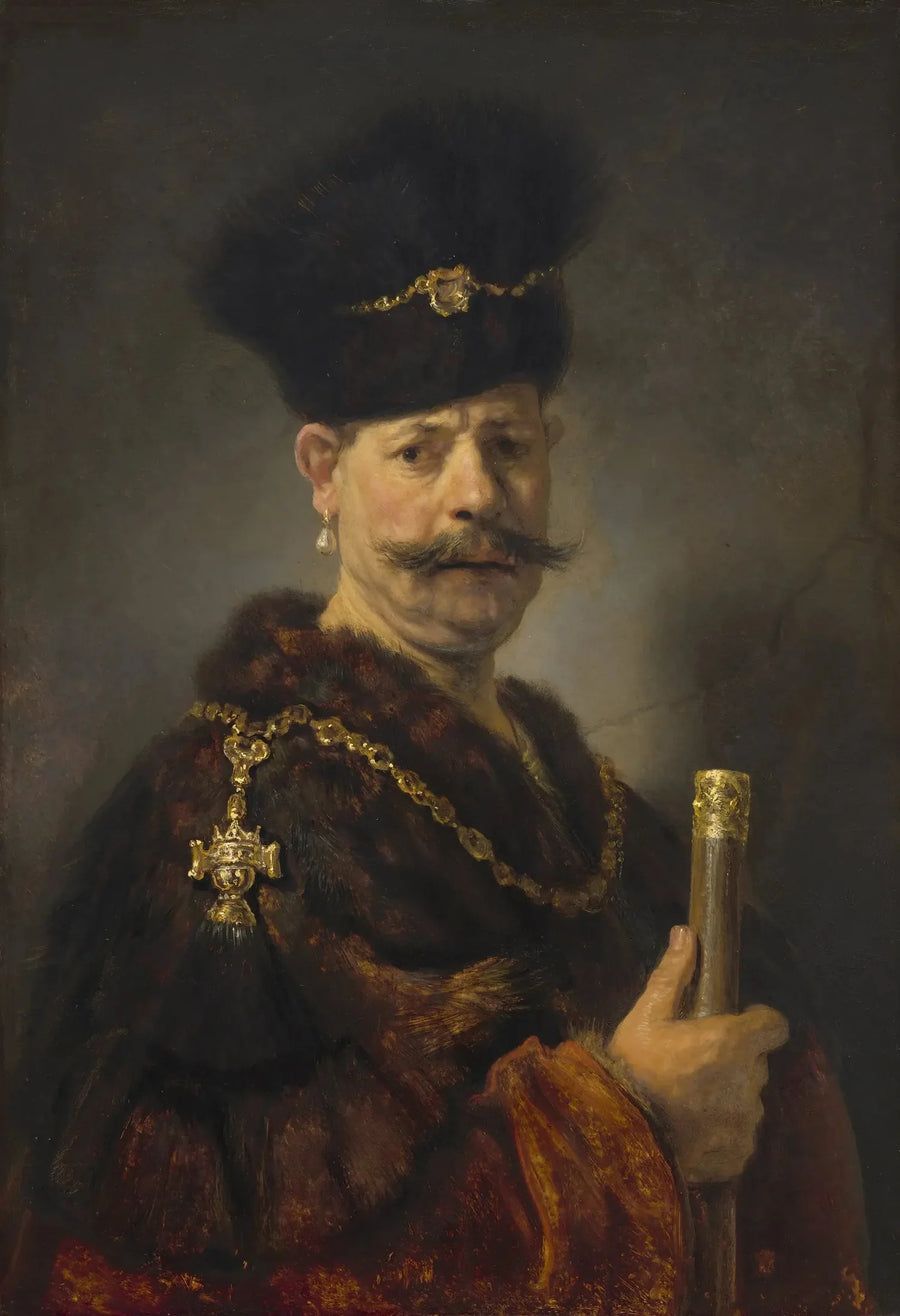 Een Poolse edelman - Rembrandt