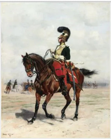 Een cavalerieofficier - Édouard Detaille