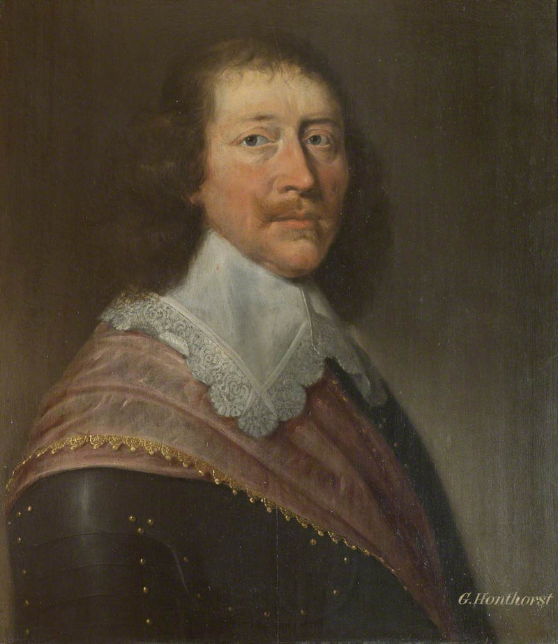 Een onbekende officier - Gerrit van Honthorst