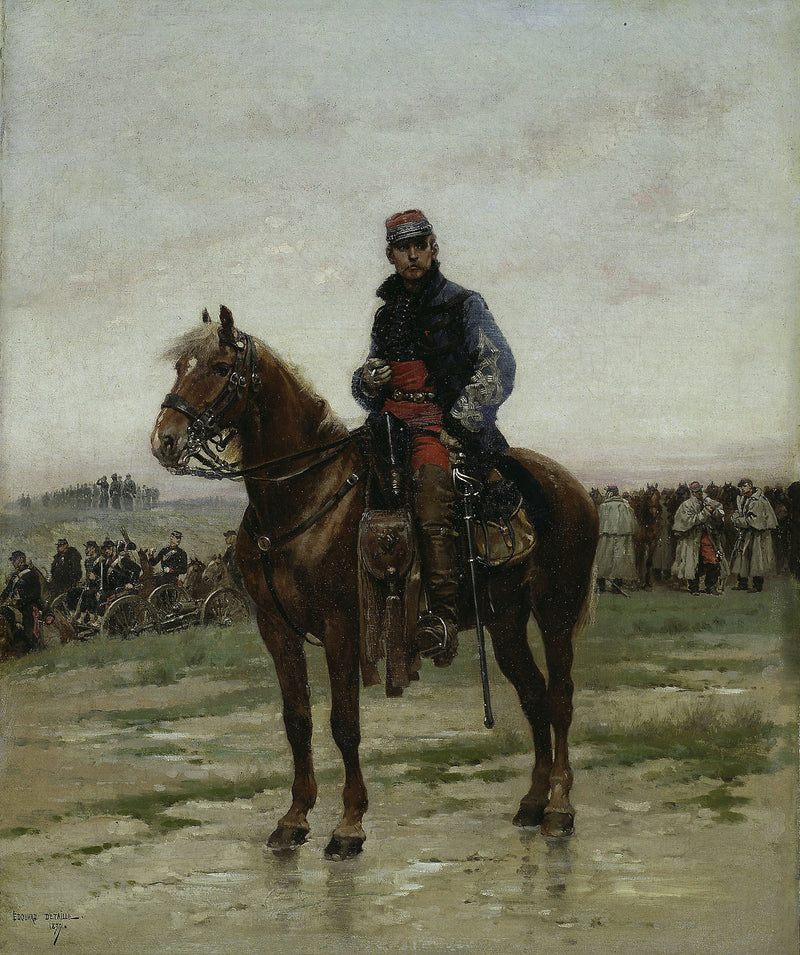 Een ruiterofficier - Édouard Detaille