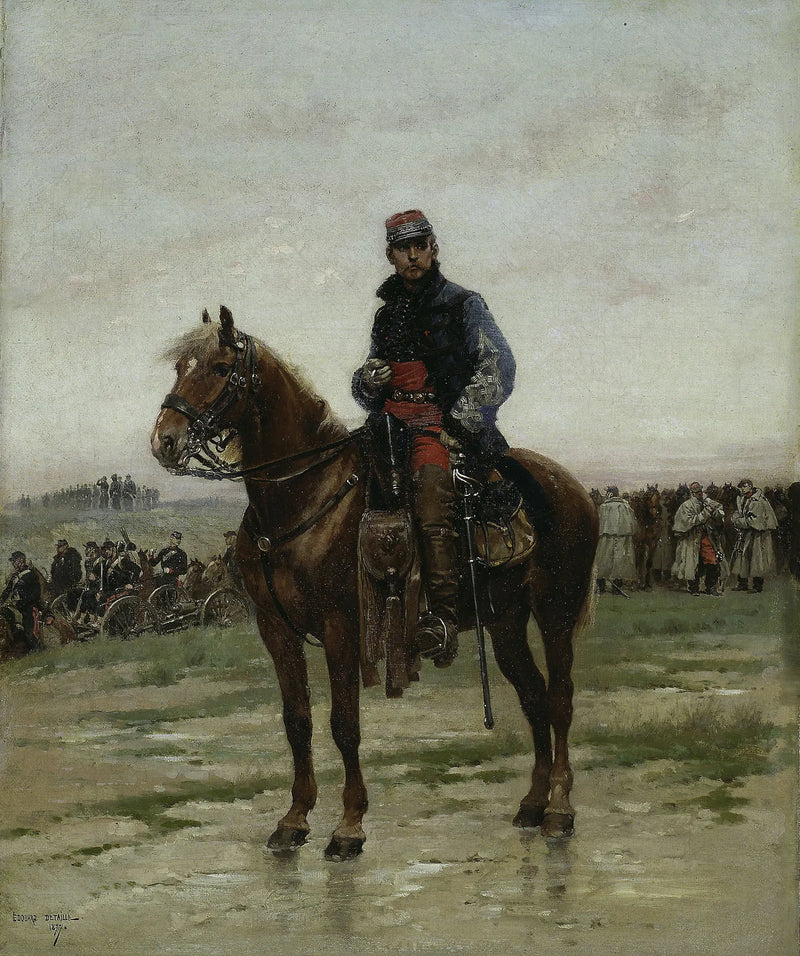 Een ruiterofficier - Édouard Detaille