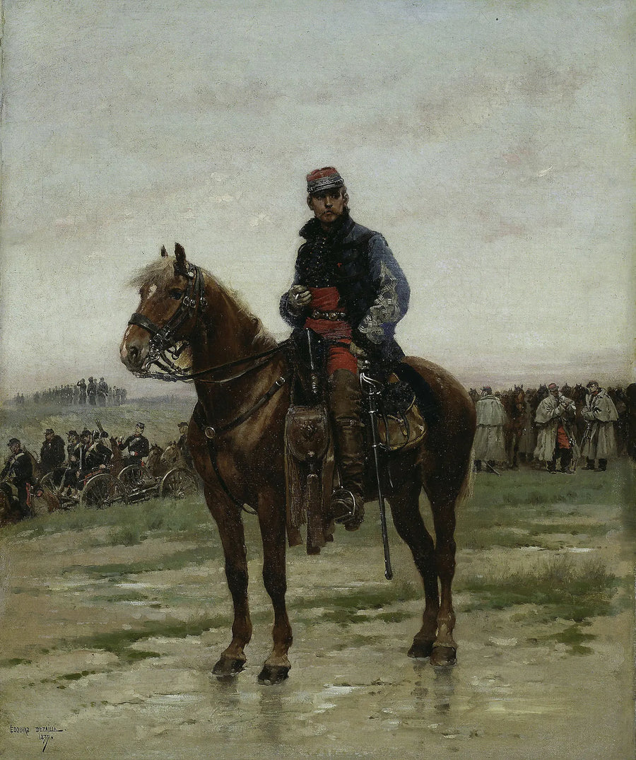 Een ruiterofficier - Édouard Detaille