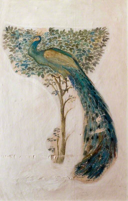 Een pauw - Edward Burne-Jones