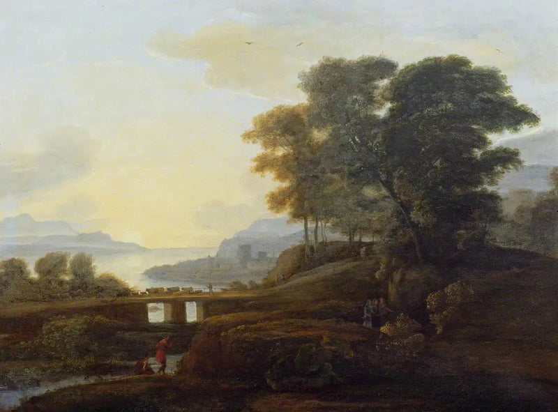 Een klassiek landschap - Claude Lorrain