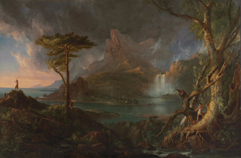 Een ongerept landschap - Thomas Cole

Source:
Un paysage sauvage - Thomas Cole