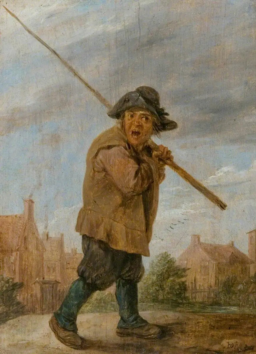 Een boer die een paal draagt - David Teniers de Jonge

Source:
Un paysan portant un poteau - David Teniers le Jeune