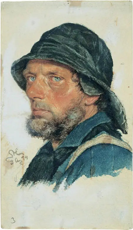Een visser uit Hornbæk. - Peder Severin Krøyer