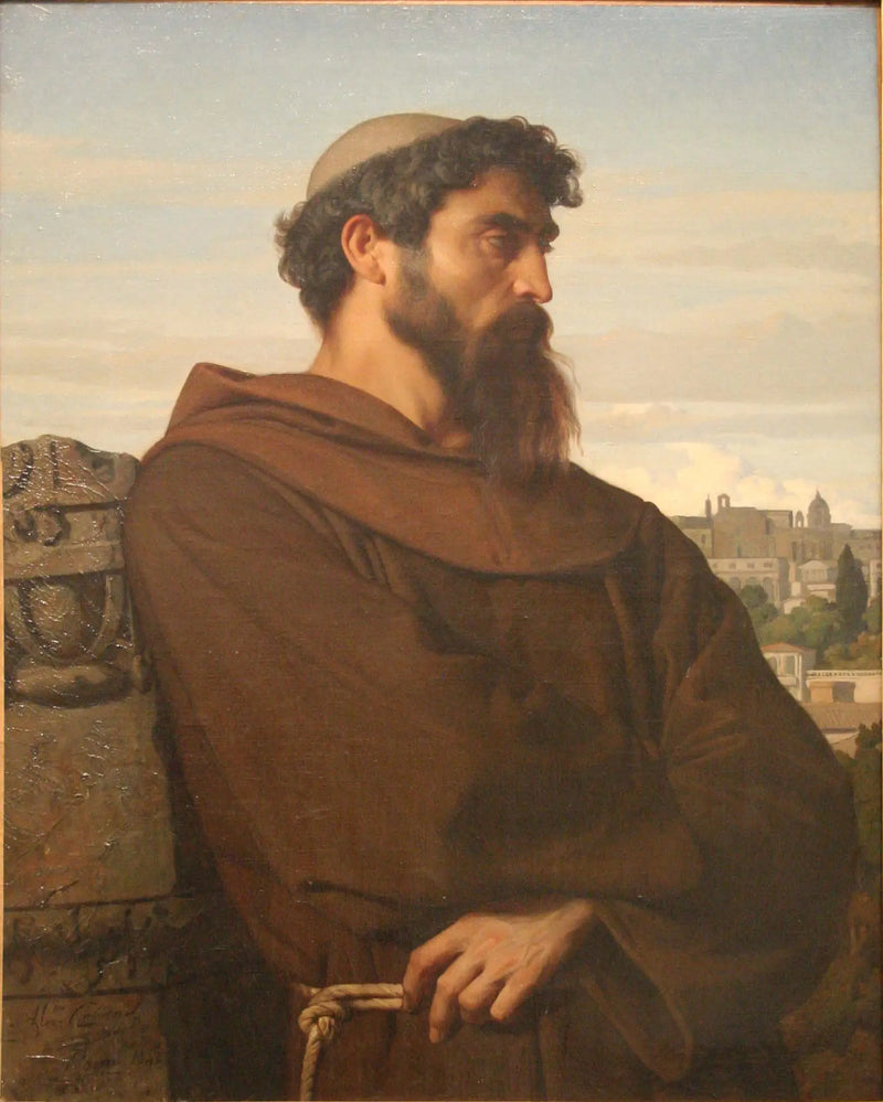 Een denker, jonge Romeinse monnik - Alexandre Cabanel

Source:
Un penseur, jeune moine romain - Alexandre Cabanel