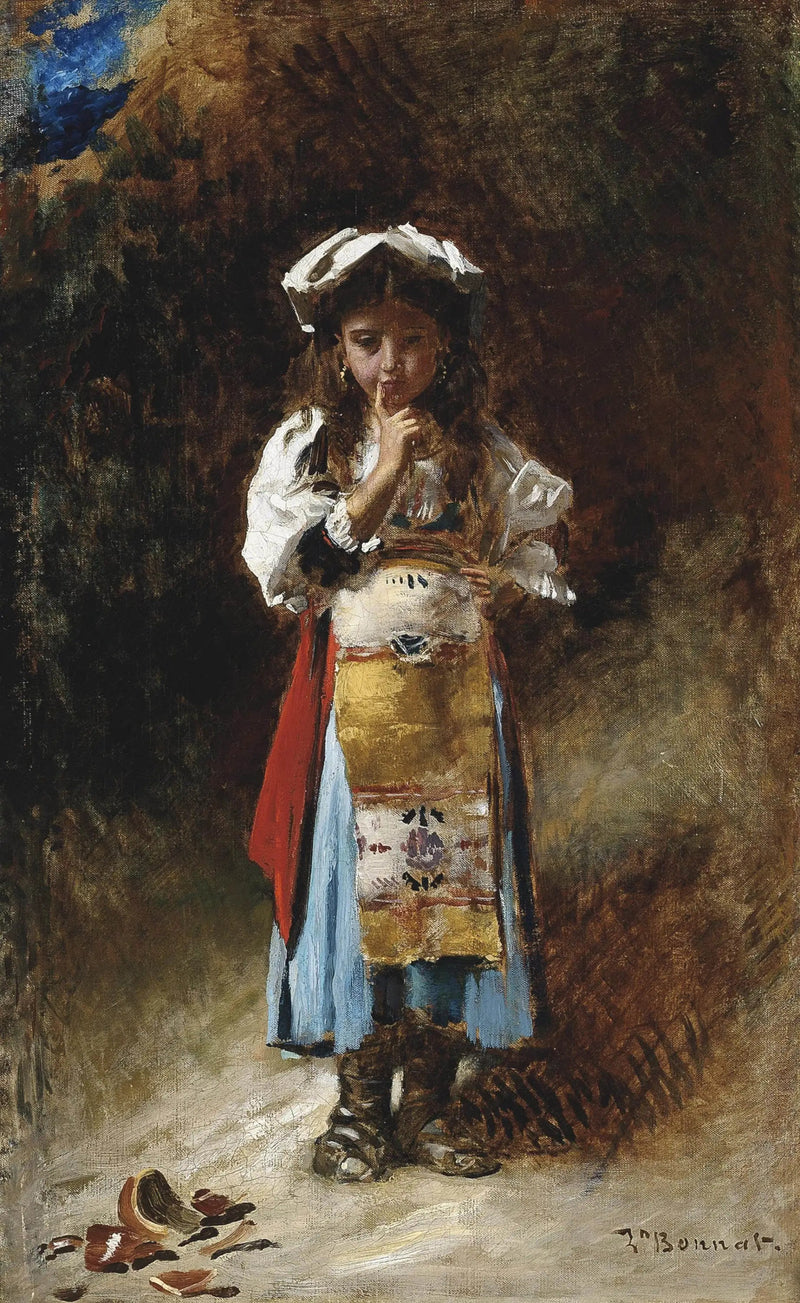 Een klein ongeluk - Léon Bonnat