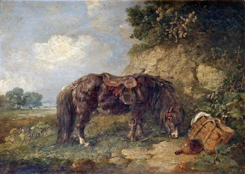 Een pony - John Constable