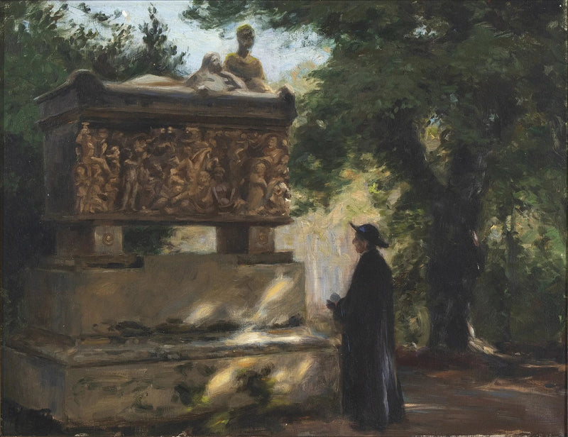 Een katholieke priester voor een sarcofaag - H. A. Brendekilde

Source:
Un prêtre catholique devant un sarcophage - H. A. Brendekilde