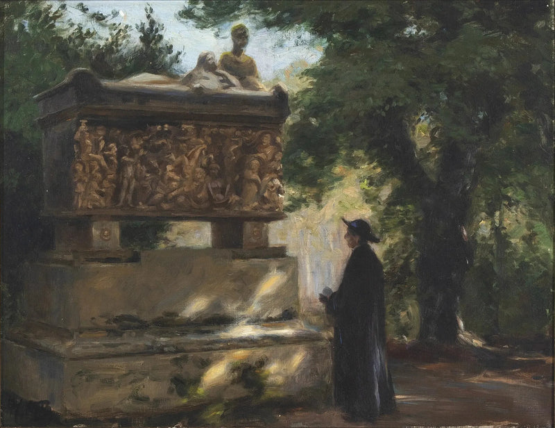 Een katholieke priester voor een sarcofaag - H. A. Brendekilde

Source:
Un prêtre catholique devant un sarcophage - H. A. Brendekilde