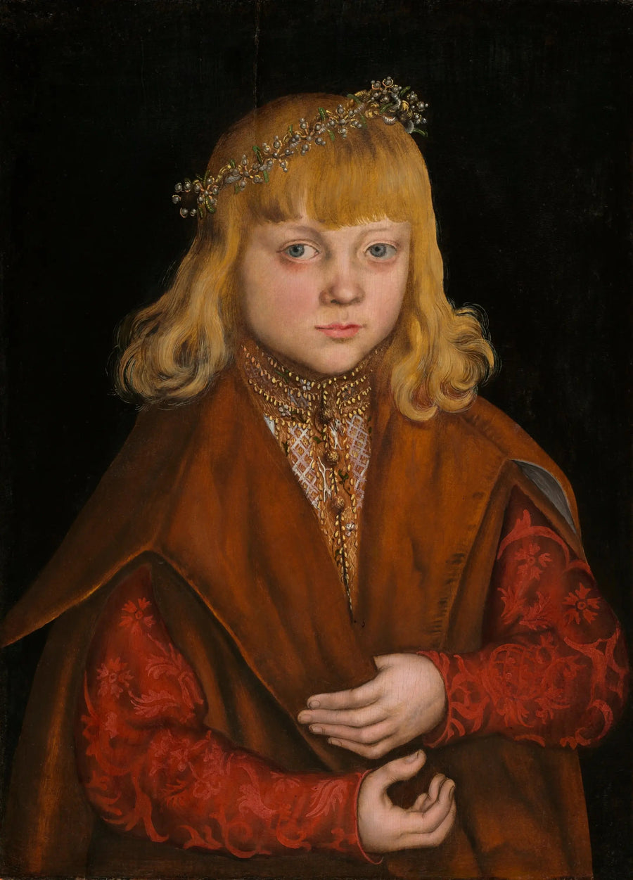 Een prins van Saksen - Lucas Cranach de Oudere