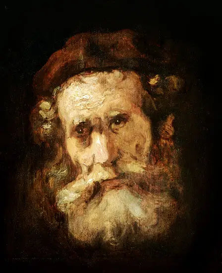 Een rabbi - Rembrandt