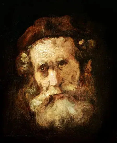 Een rabbi - Rembrandt