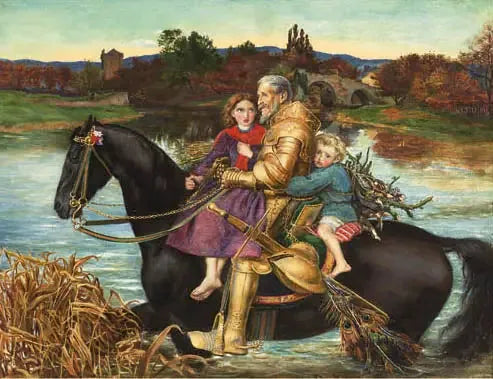 Een droom uit het verleden: Sir Isumbras aan de Ford - John Everett Millais

Source:
Un rêve du passé : Sir Isumbras au Ford - John Everett Millais