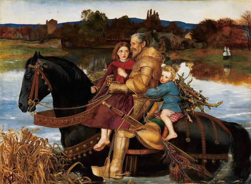 Een droom uit het verleden: Sir Isumbras aan de Ford - John Everett Millais

Source:
Un rêve du passé : Sir Isumbras au Ford - John Everett Millais