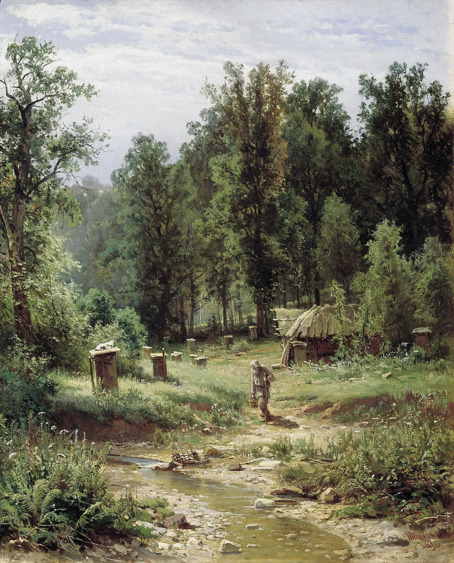Een bijenkorf in het bos - Ivan Chichkine

Source:
Un rucher dans la forêt - Ivan Chichkine
