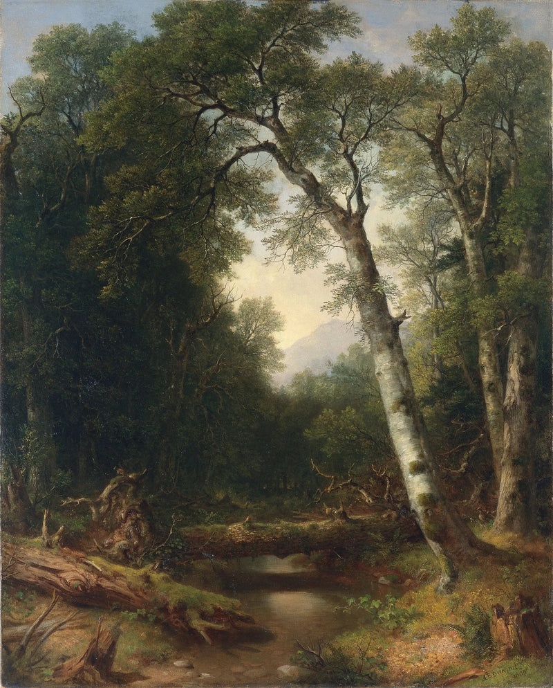 Een beekje in het bos - Asher Brown Durand

Source:
Un ruisseau dans les bois - Asher Brown Durand