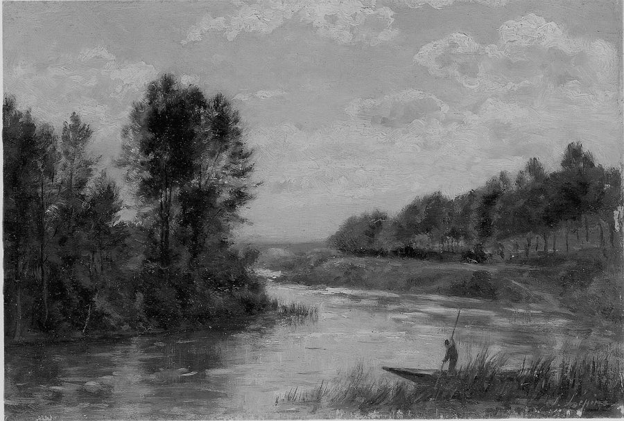 Een beek in Frankrijk - Stanislas Lépine