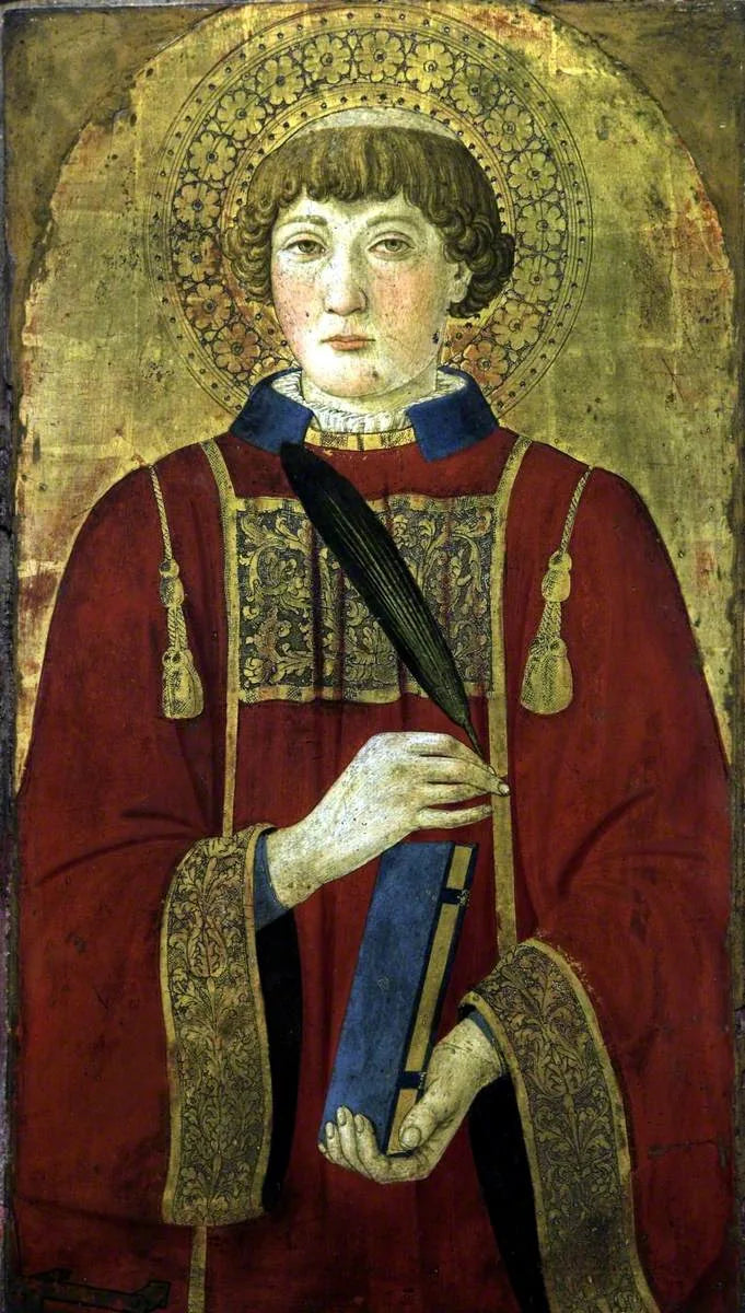 Een heilige martelaar (waarschijnlijk heilige Laurentius) - Cosimo Rosselli