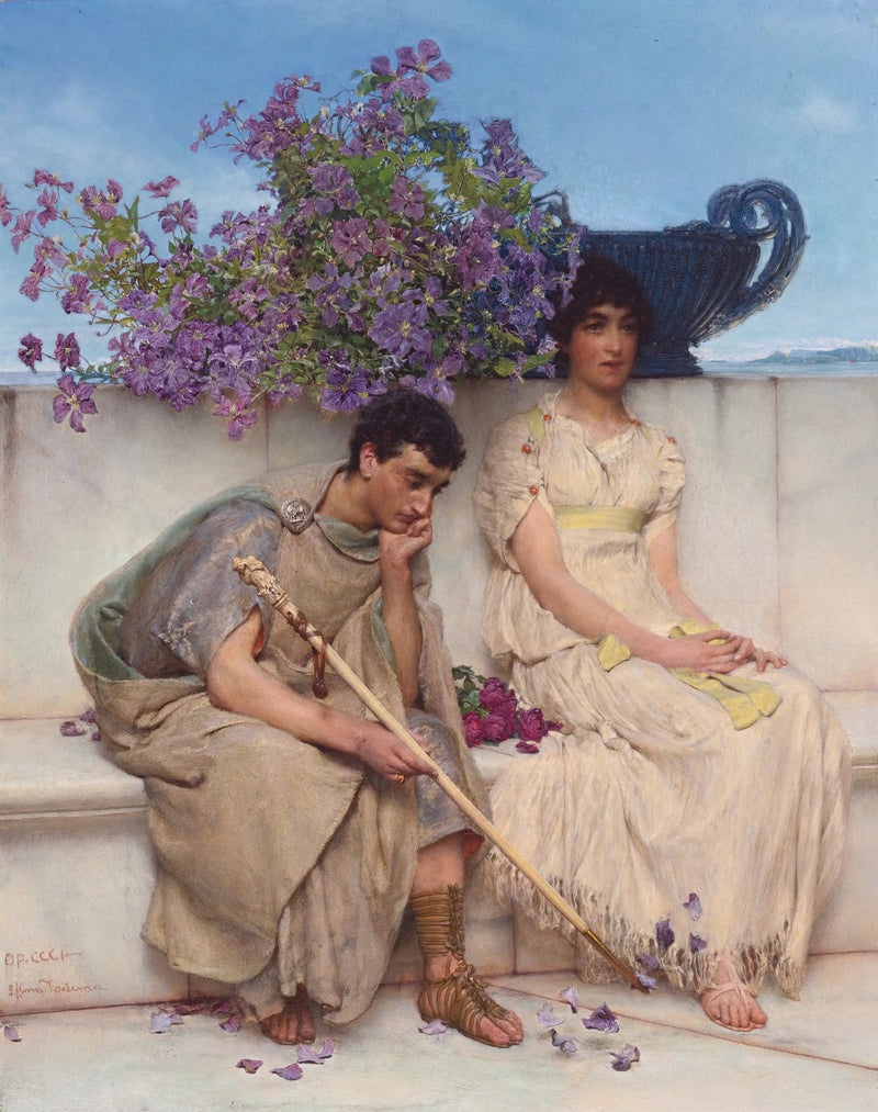 Een welsprekende stilte - Lawrence Alma-Tadema