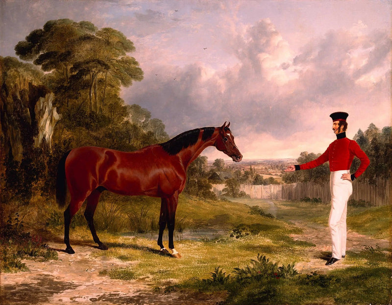 Een soldaat met een officierspaard - John Frederick Herring, Sr.

Source:
Un soldat avec un destrier d'officier - John Frederick Herring, Sr.