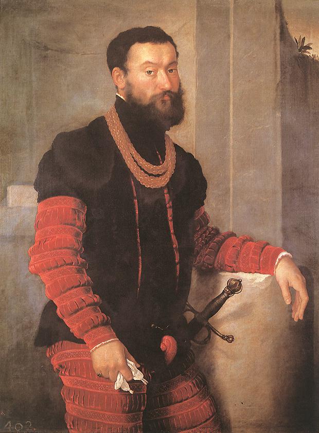 Een soldaat - Giovanni Battista Moroni