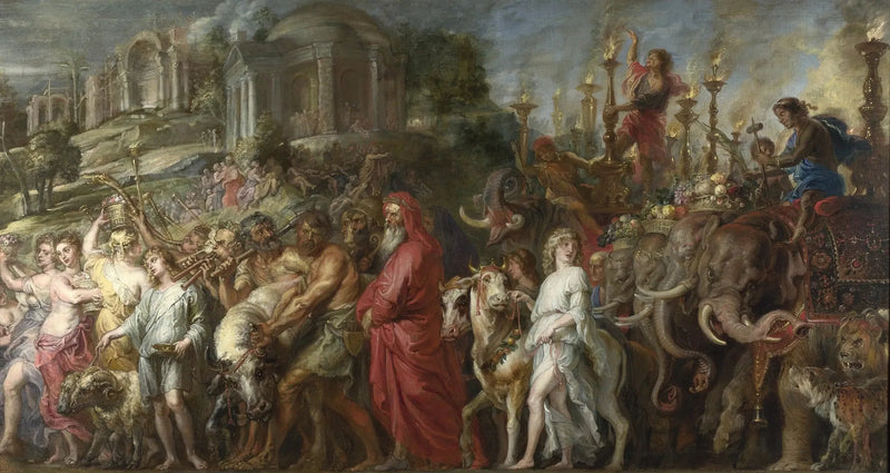 Een Romeins Triomf - Peter Paul Rubens
