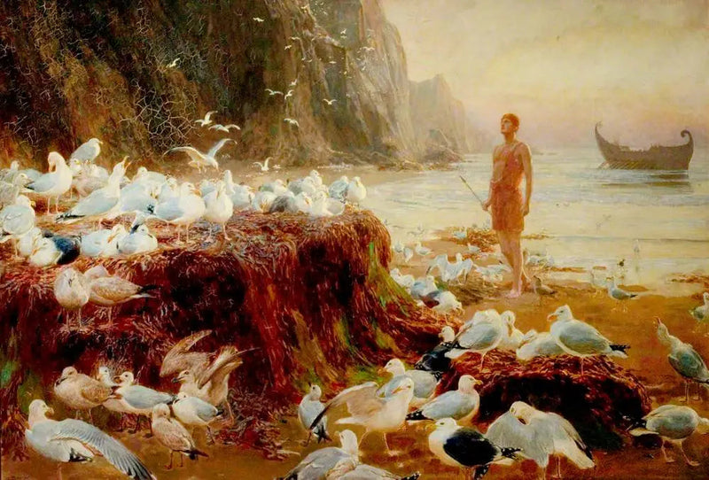 Een zwerver van de Oude Wereld - Briton Rivière

Source:
Un vagabond du Vieux Monde - Briton Rivière