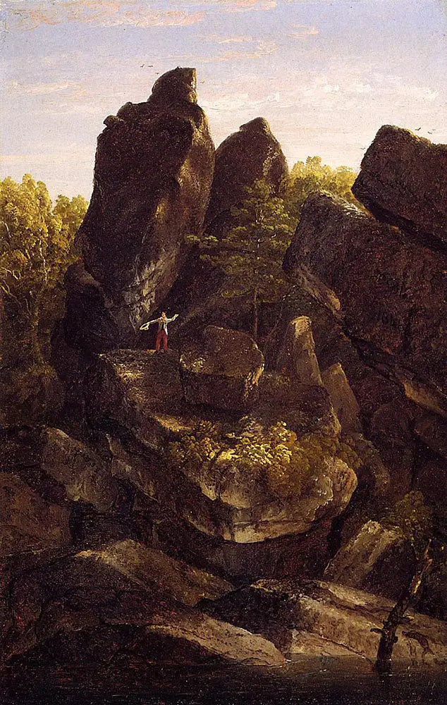 Een rotsachtig dal - Thomas Cole

Source:
Un vallon rocailleux - Thomas Cole