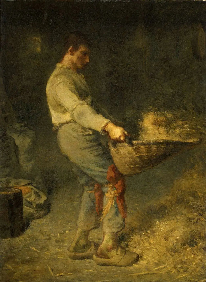 Een vanneur - Jean-François Millet