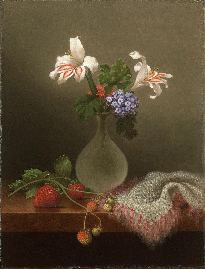 Een vaas met lelies van het graan en heliotroop - Martin Johnson Heade

Source:
Un vase de lys des blés et d'héliotrope - Martin Johnson Heade